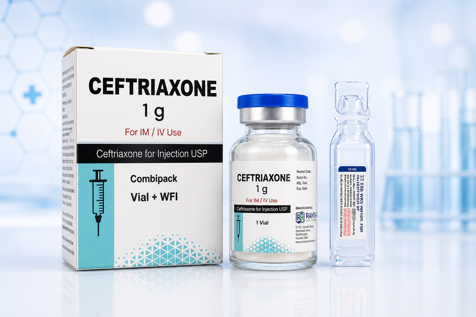 Ceftriaxone 1g Injection