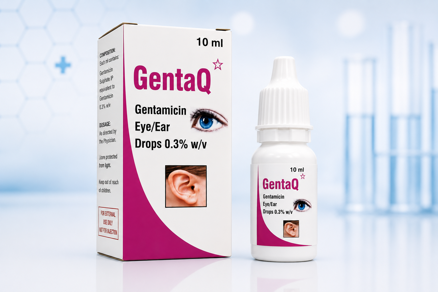 Gentamycine Eye Ear Drops